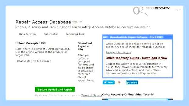Восстановление базы access () Восстановление базы access