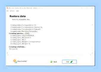 Восстановление базы данных access () Восстановление базы данных access
