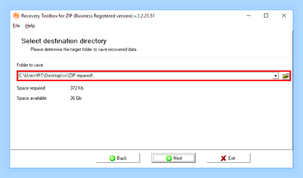 Восстановление zip архива