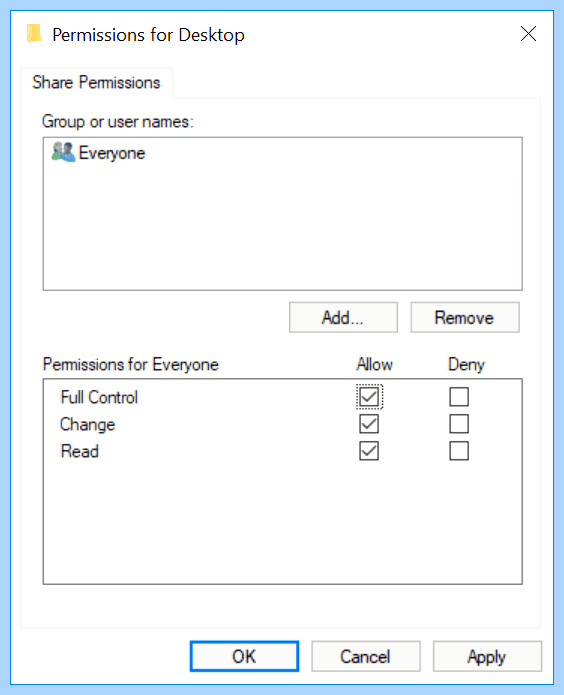 0x80004005 windows 10 доступ к сетевой папке