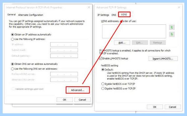 0x80004005 windows 10 доступ к сетевой папке