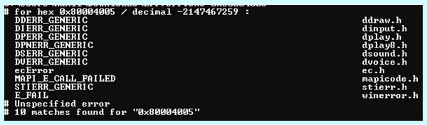 0x80004005 windows xp (0x80004005, windows, ошибки 0x80004005, виртуальной машины) 0x80004005 windows xp