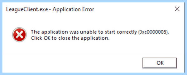 0xc00000005 windows 10
