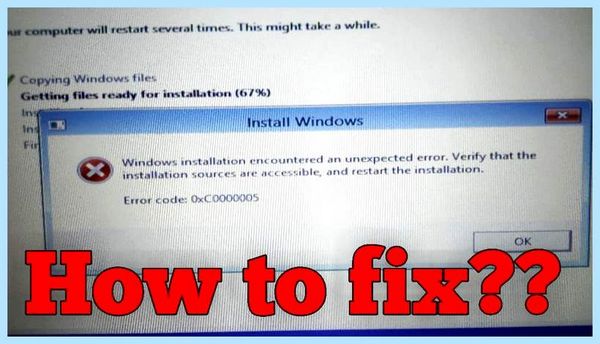 0xc00000005 windows 10 то все, проблемы