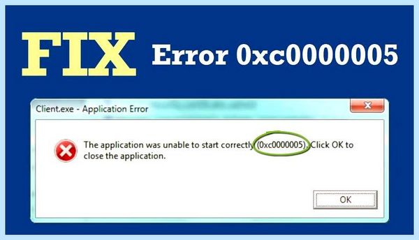 0xc0000005 windows 10 Оно не только лишь