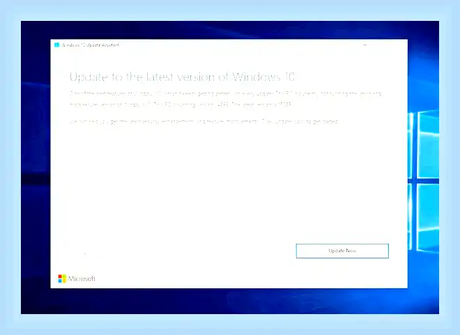 Microsoft windows update assistant