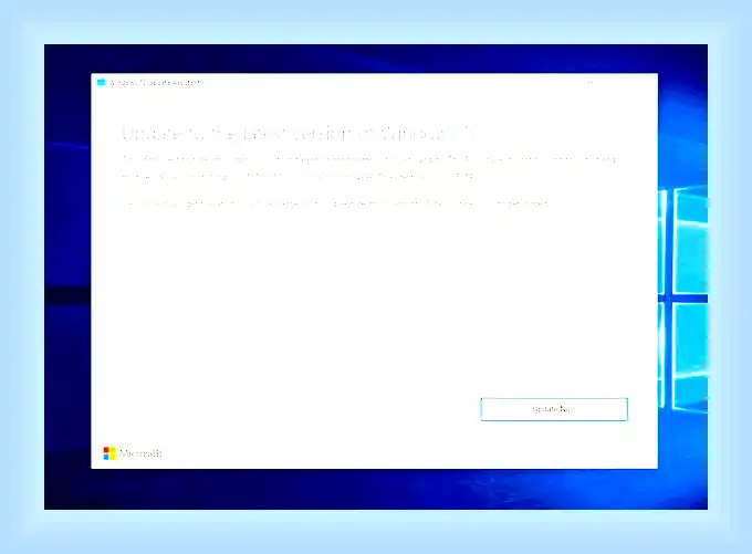 Microsoft windows update assistant