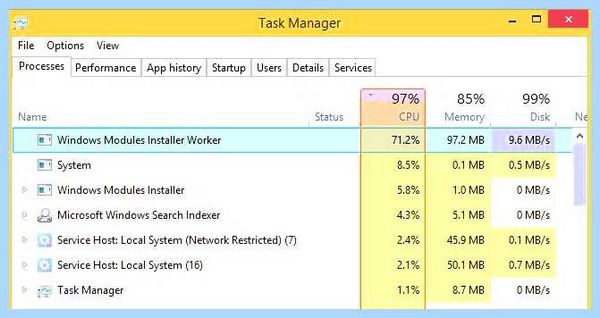 Modules installer worker (modules, installer, worker, Windows Modules) Modules installer worker