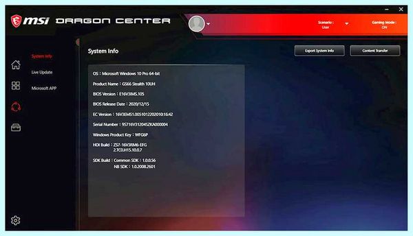 Msi center что это (center, Dragon Center, Ambient Link, True Color, включить отключить) Msi center что это