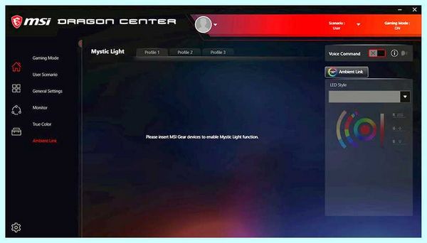 Msi center что это (center, Dragon Center, Ambient Link, True Color, включить отключить) Msi center что это