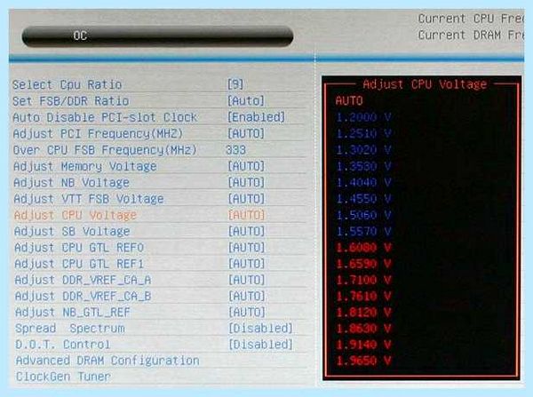Msi click bios
