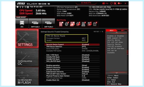 Msi click bios