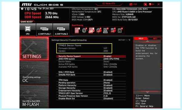 Msi click bios