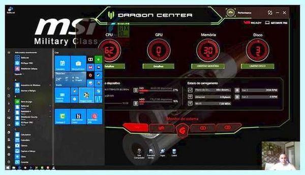 Msi dragon center для ноутбука