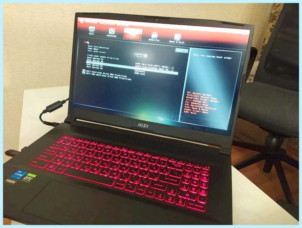 Msi как установить винду