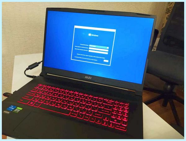 Msi как установить винду
