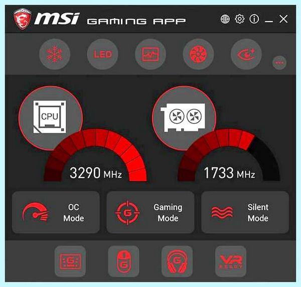 Msi программа для управления