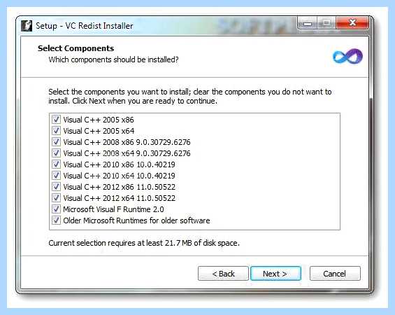 Msvcr100 dll как установить