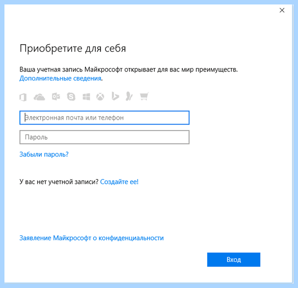 New user windows 10