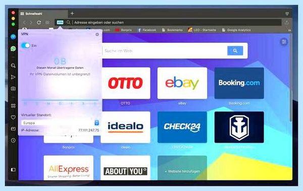 Opera со встроенным vpn (opera, встроить, ранее заблокированным, доступ ранее) Opera со встроенным vpn