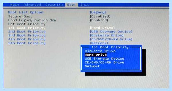 Operating system is missing
