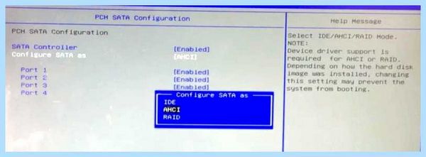 Operating system is missing
