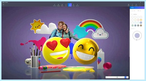 Paint 3 в (paint, помощью инструмента, Magic Select, панели задач, помощью кнопки, работу Paint) Paint 3 в