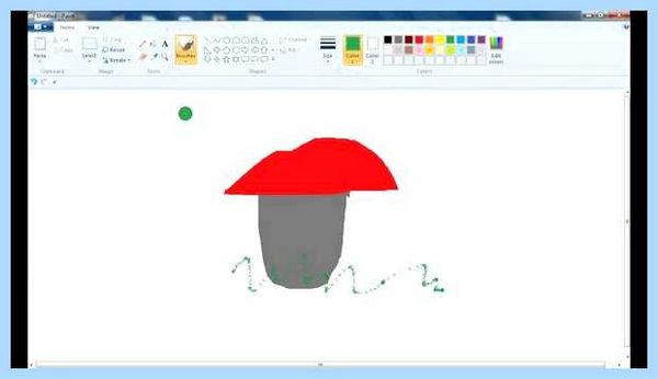 Paint 3 в (paint, помощью инструмента, Magic Select, панели задач, помощью кнопки, работу Paint) Paint 3 в