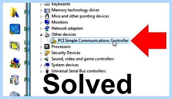 Pci controller simple communications