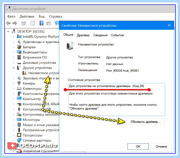 Pci код ошибки 28