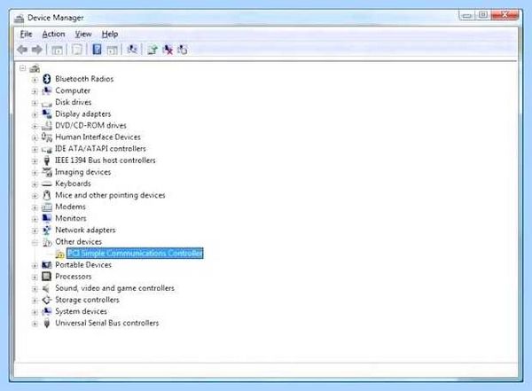 Pci контроллер simple communications что такое