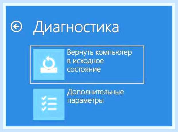 Восстановление системы из образа windows 10