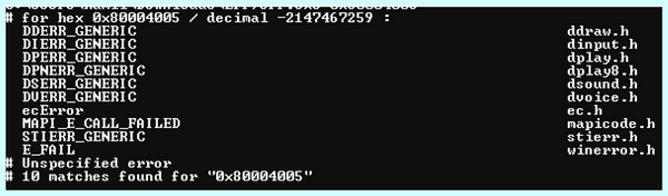 0 80004005 что за ошибка (80004005, ошибка, Microsoft 6to4, клавишу Windows) 0 80004005 что за ошибка