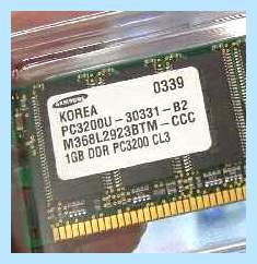 1gb ddr 400