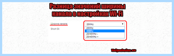 20 mhz или 40 mhz wifi
