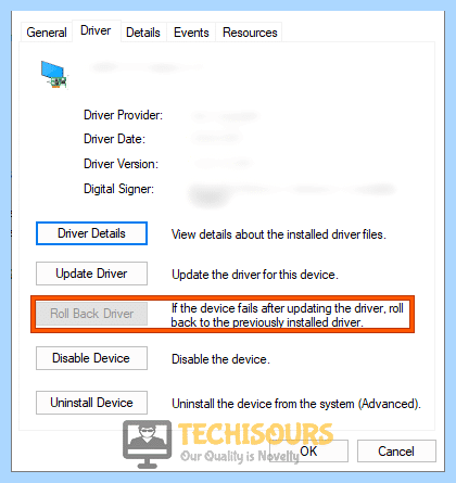 No amd graphics driver is installed