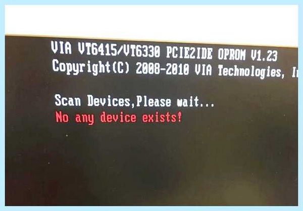 No any device
