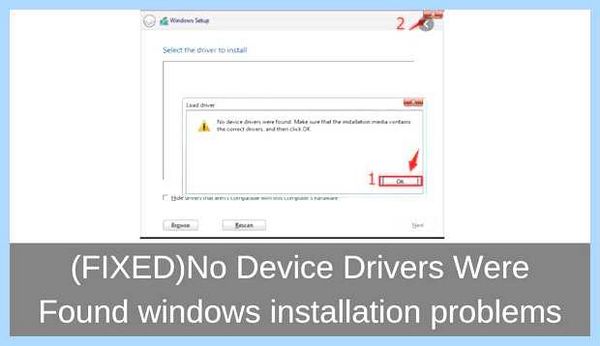 No device found