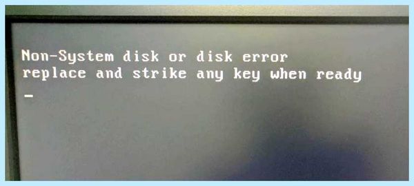 No system disk (system, disk, disk disk, disk error replace, error replace) No system disk