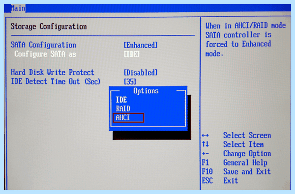 Non system disk or disk error
