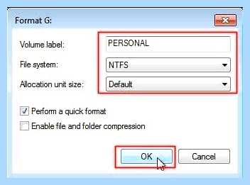 Ntfs to fat32