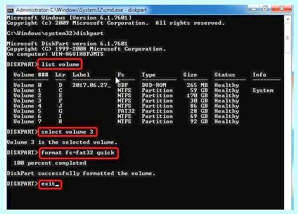 Ntfs to fat32