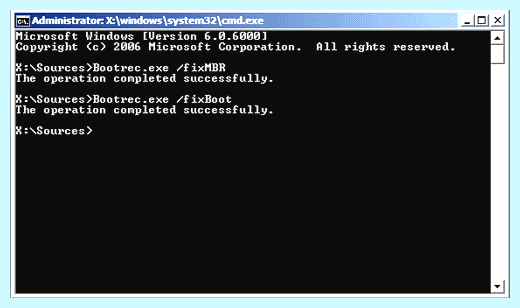 Ntldr is missing