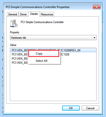 Pci контроллер памяти драйвер