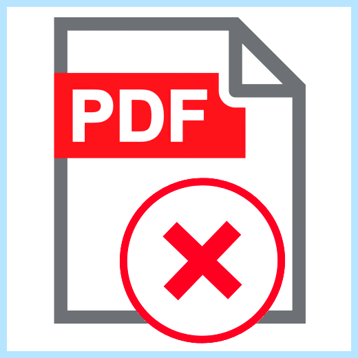 Pdf не открывается