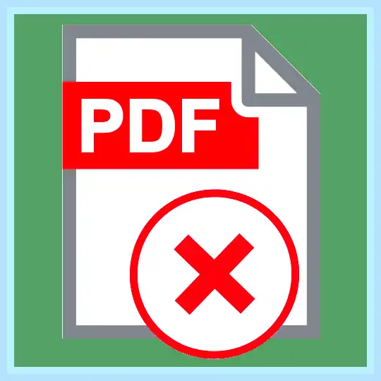 Pdf не открывается