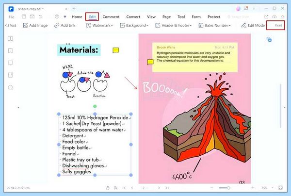 Pdf redactor online