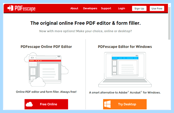Pdf text editor online