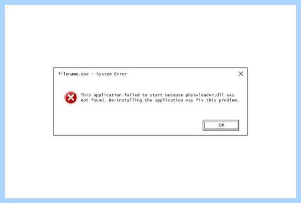 Physxloader dll что это