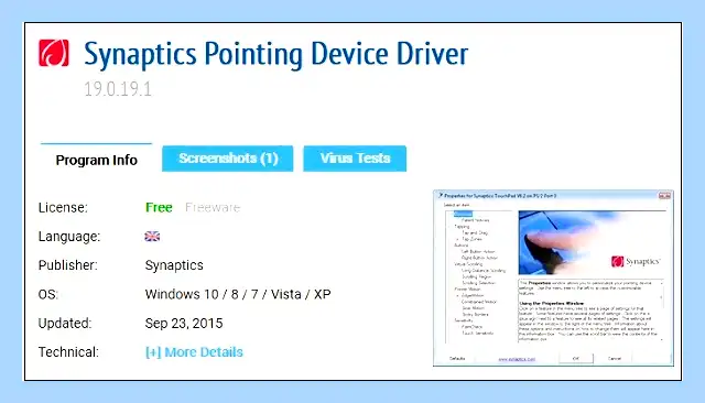 Pointing device что это (pointing, device, сенсорной панели, Pointing Device, Synaptics Pointing, решить проблему) Pointing device что это
